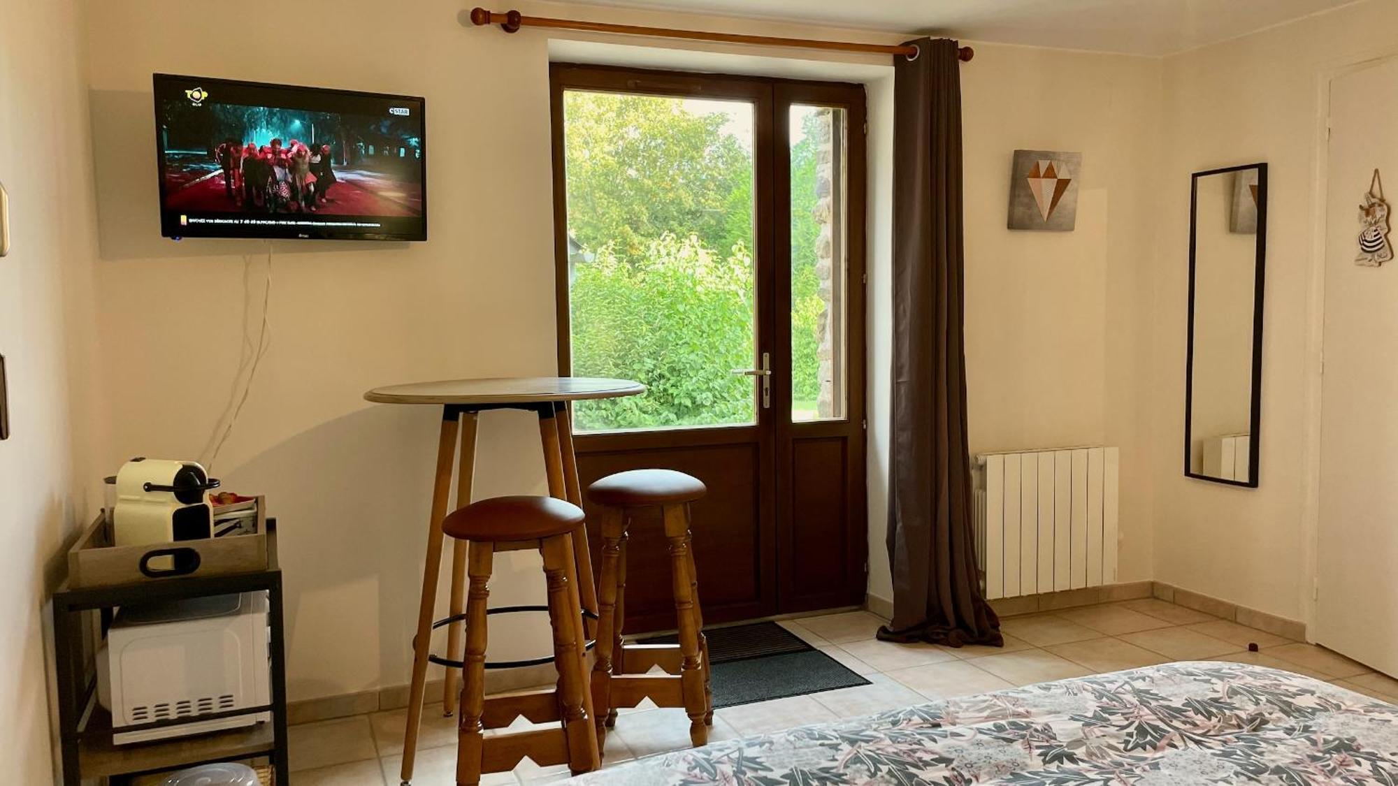 Chambres D'Hotes Les Tilleuls Poullaouen Exterior foto